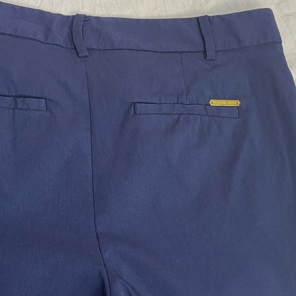 Michael By Michael Kors dark blue stretch mid rise ankle pant’s trousers size 8 - Picture 5 of 16